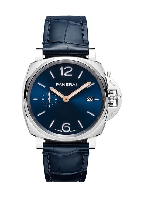 Panerai PAM 1274 LUMINOR DUE AUTOMATIC BLUE DIAL .